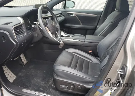 2021 Lexus Rx 350 F Sport from USA, damaged, VIN 2T2YZMDA2MC261849